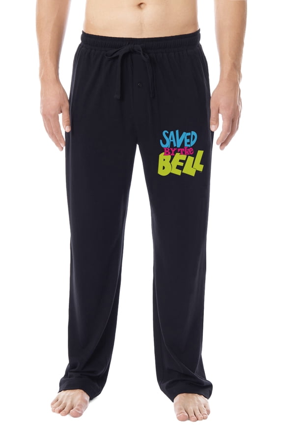 Saved By The Bell Men's TV Show Logo Sleep Pajama Pants For Adults