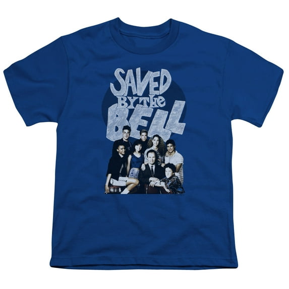 Youth Saved by The Bell Retro Cast Kids T Shirt Size Yl