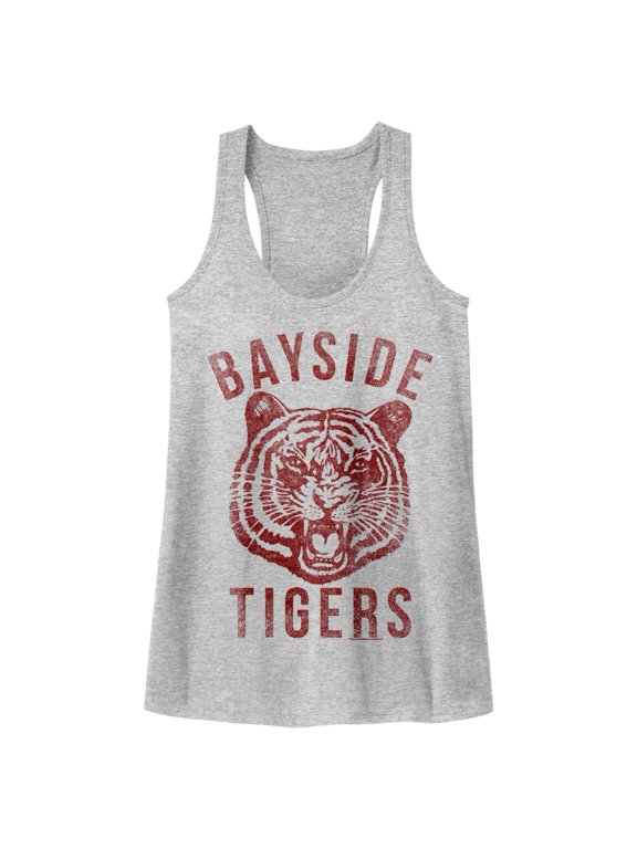 Saved By The Bell Tv Bayside Ladies Racerback Tank Top Shirt
