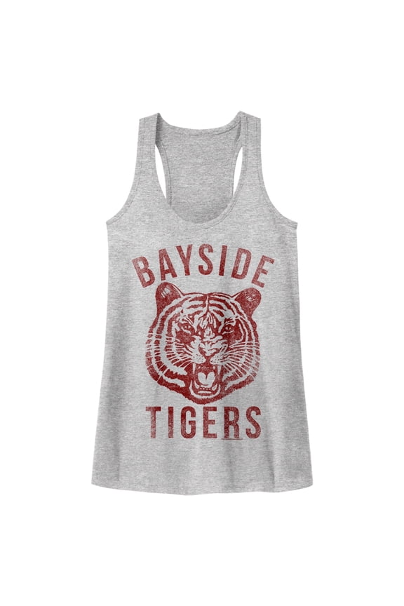 Saved By The Bell Tv Bayside Ladies Racerback Tank Top Shirt