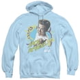 thumbnail image 1 of Saved By The Bell Zack Attack Adult Pullover Hoodie Sweatshirt Light Blue, 1 of 1