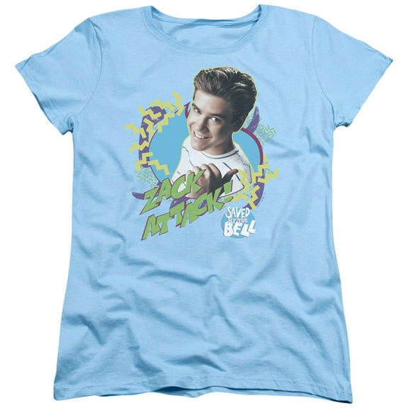 Saved By The Bell - Zack Attack - Women's Short Sleeve Shirt - Small