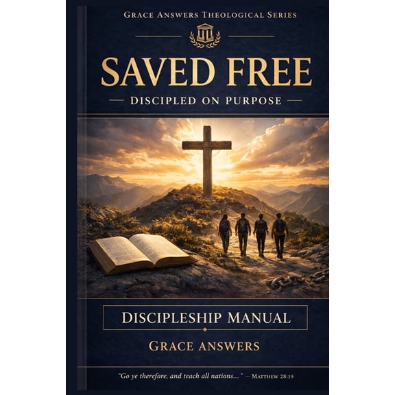 Saved Free - Discipled on Purpose: A Free Grace Discipleship Manual, (Paperback)