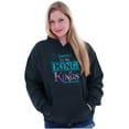 thumbnail image 1 of Saved King Jesus Christian Faith Women Plus Size Graphic Pullover Hoodie Brisco Brands 4X, 1 of 3