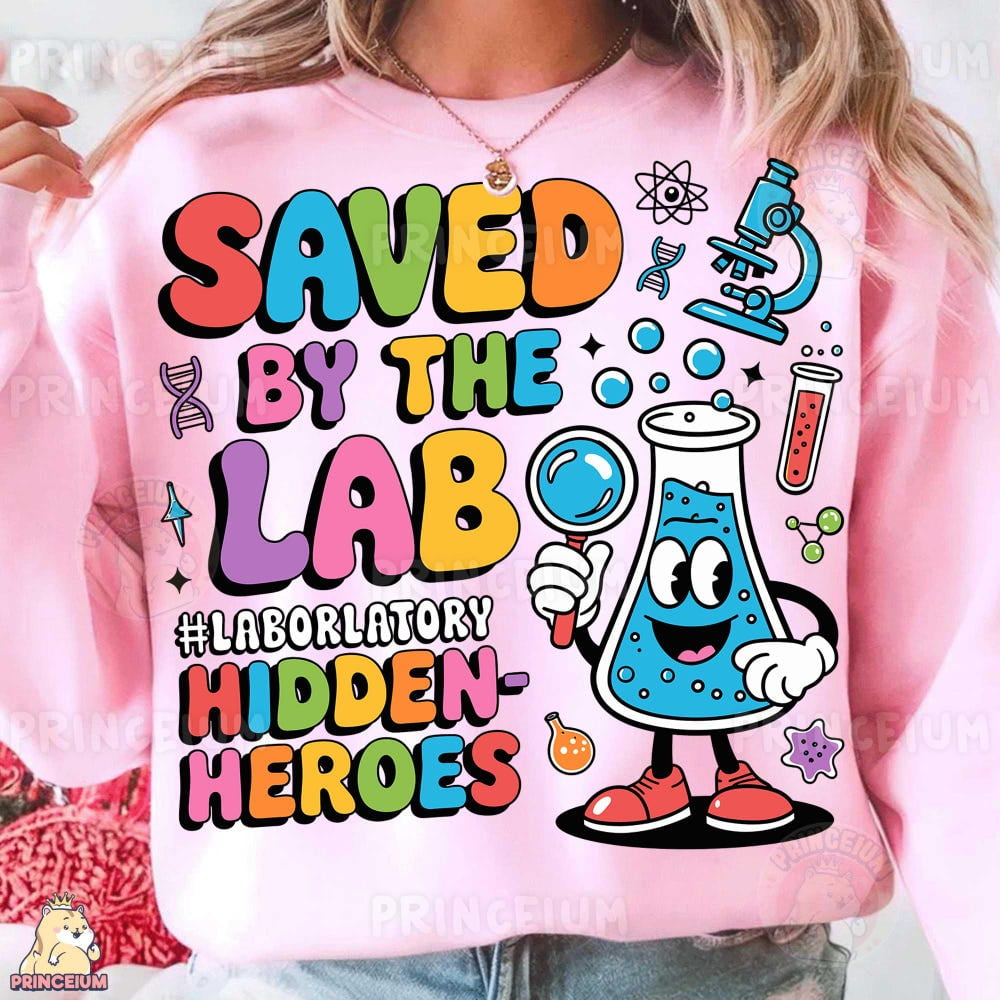 Saved By The Lab Shirt, Science Shirt, Laboratory, Funny Lab Tech ...