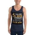 thumbnail image 1 of Saved a Beer Tonight Tank Top, 1 of 1