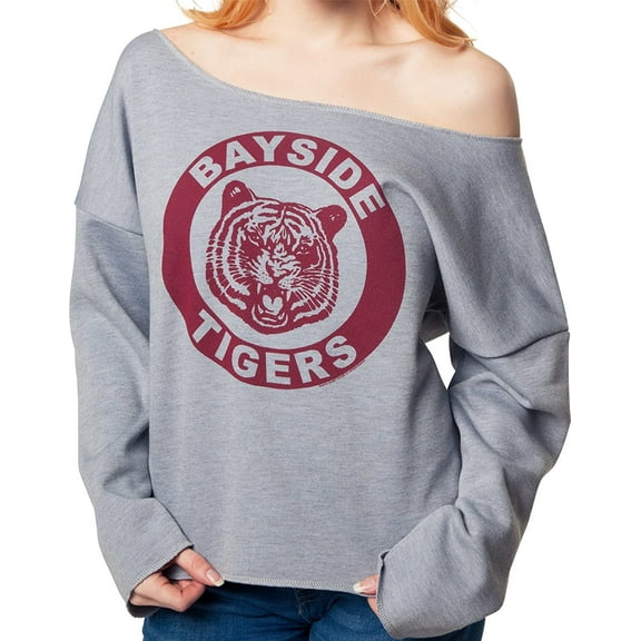 Saved by The Bell Women's Casual Long Sleeve Sweatshirt, Medium