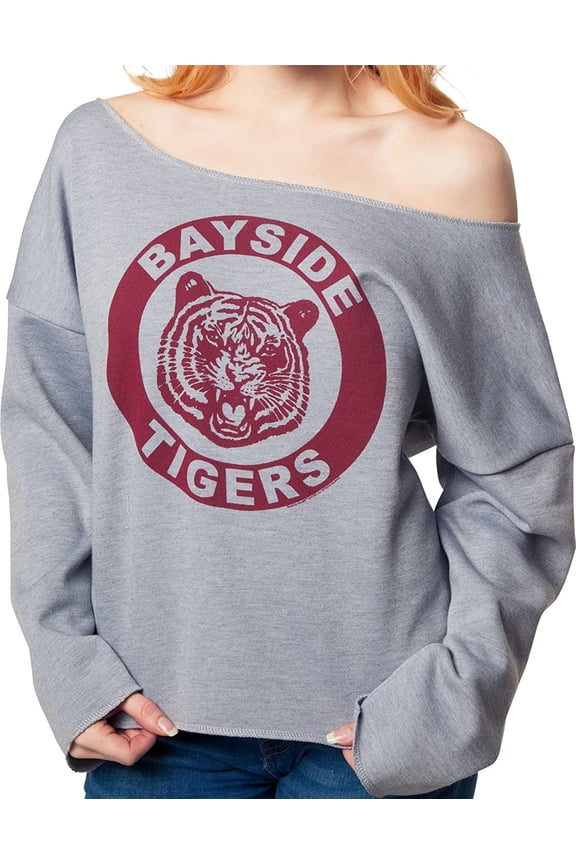 Saved by The Bell Women's Casual Long Sleeve Sweatshirt, Medium