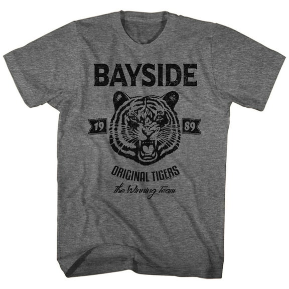 Saved by the Bell Original Tigers Graphite Heather T-Shirt