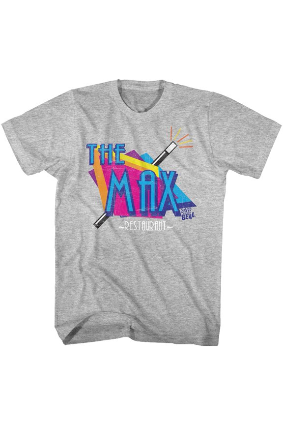 Saved by the Bell The Max Gray Heather T-Shirt
