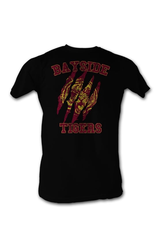 Saved by the Bell Tiger Claws Black T-Shirt