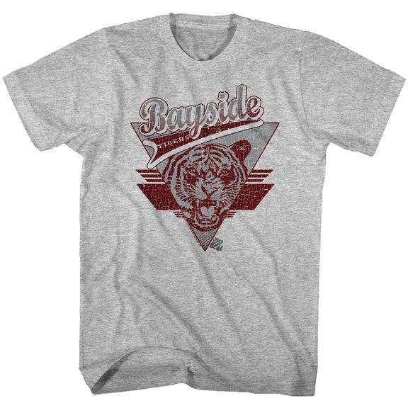 Saved by the Bell Tiger Pride Gray Heather T-Shirt