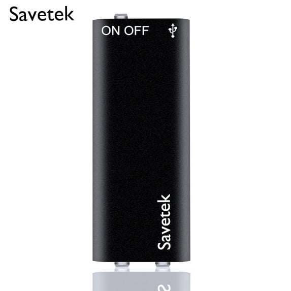 Savetek 16GB USB Pen Mini Digital Voice Audio Recorder MP3 Player 192kbps Sound Recorder 3 in 1 USB Devices