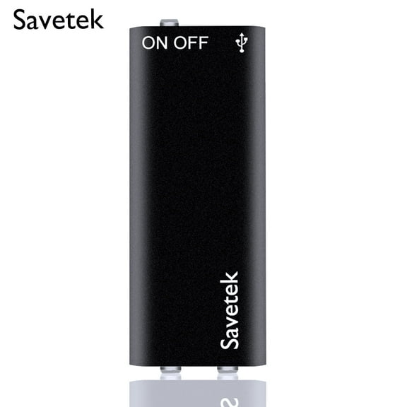 Savetek 8GB USB Pen Mini Digital Voice Audio Recorder MP3 Player 192kbps Sound Recorder