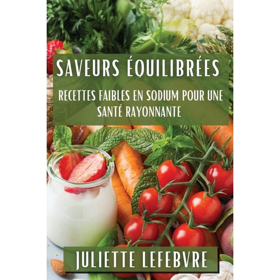 Saveurs quilibres: Recettes Faibles en Sodium pour une Sant Rayonnante, (Paperback)