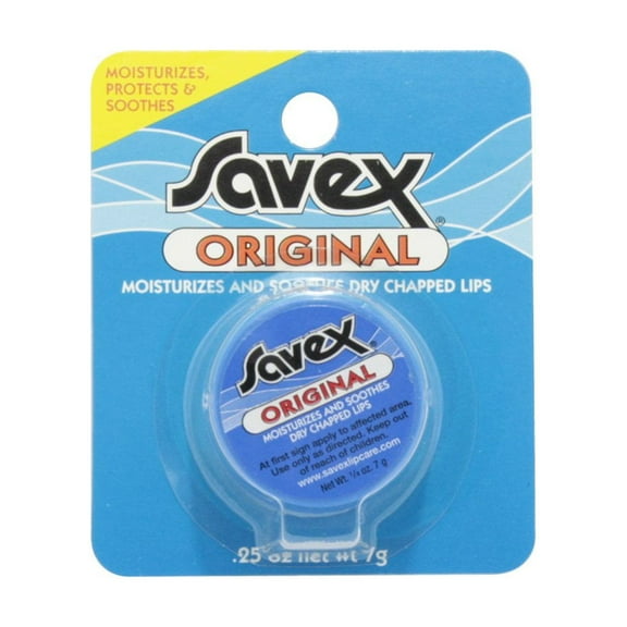 Savex Jar Lip Moisturizer, 0.25 Oz, 2 Pack