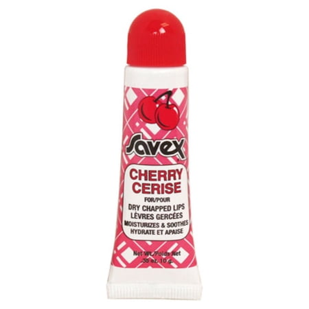 Savex Lip Balm Cherry Soft Tube 0.35oz/9.9g