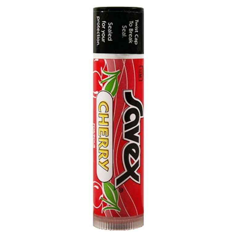 Savex Lip Balm Cherry Stick 0.15oz/4.3g - Walmart.com