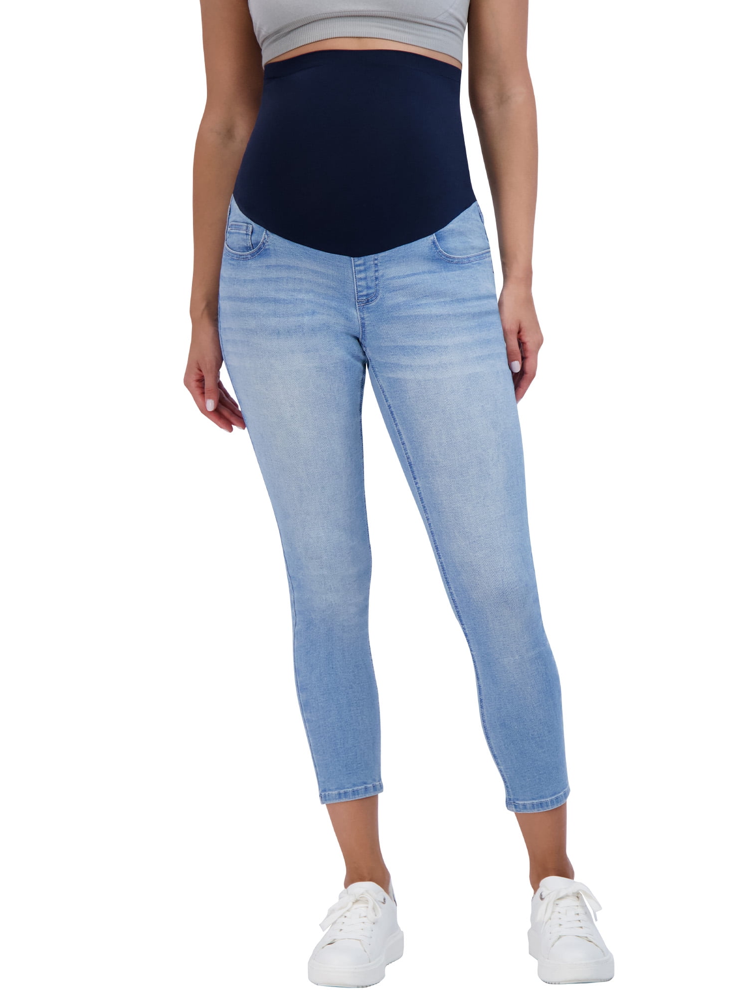 Savi Parker Women’s Maternity Jeans Over The Belly Pregnancy Clothes