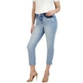 thumbnail image 1 of Savi Parker Women's Maternity Jeans Straight Leg - Maternity Pants Elastic High Waist - Mom To Be Comfy Activewear - Pregnant Women Clothes for All Seasons - BCI Certified (XL, Savannah Wash), 1 of 7