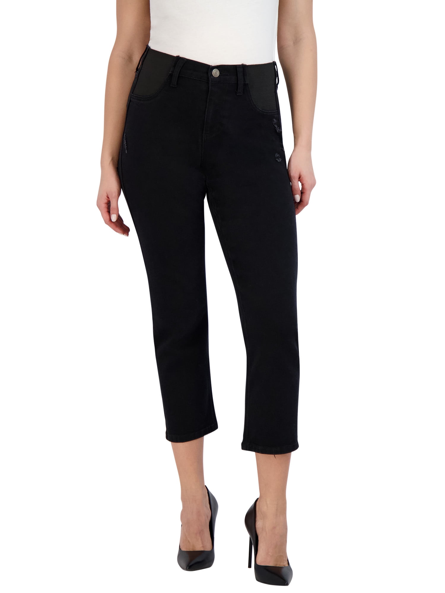 SAVI PARKER Womens Maternity Jeans Over The Belly Size XL 27\ Inseam BCS500193AZ