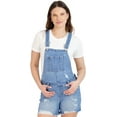 thumbnail image 1 of Savi Parker Women's Maternity Shortall - Mom To Be Comfy Activewear - Pregnant Women's Outfits for Summer, 1 of 5