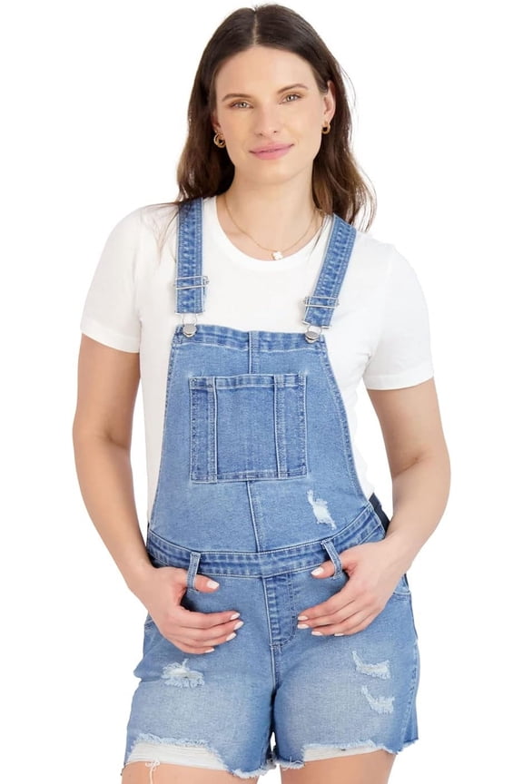 Women's Maternity Shortall - Mom To Be Comfy Activewear - Pregnant Women's Outfits for Summer