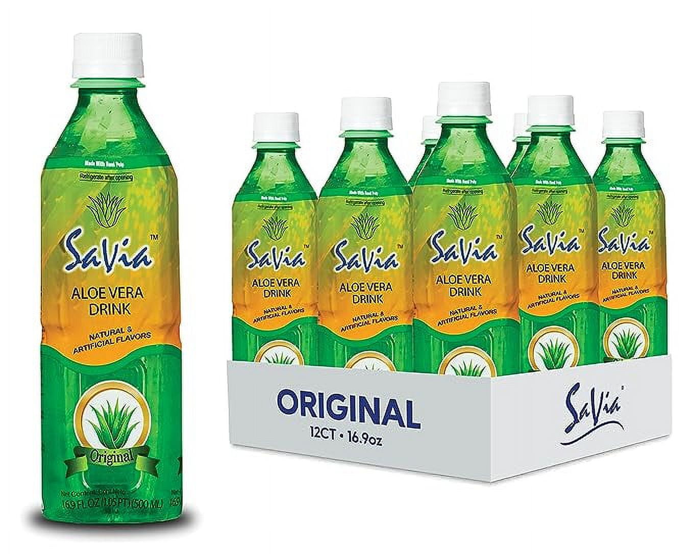 Savia Original Aloe Vera Drink 12/16.9oz