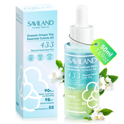 Saviland Cuticle Oil For Nails - Oceanic Dream Trio Essential Cuticle Oil Nail Repair for Damaged Nails Deeply Moisturizing & Nourishing Prevent Hangnails for Nail Care