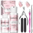 thumbnail image 1 of SAVILAND Instant Cuticle Remover Cream&Oil Kit - Moisturizing, Ultra-Fast Cuticle Remover with Gel Nail Tools, 1 of 7