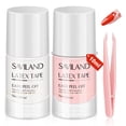 thumbnail image 1 of Saviland Liquid Latex for Nails - 20ML Latex Nail Polish Barrier Peel Off with Tweezer, Cuticle Guard Skin Barrier Nail Protector Pink White Nail Tape, 1 of 8