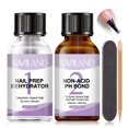thumbnail image 1 of Saviland Nail Dehydrator and Acid-Free Primer Set - 30ML Professional Superior Bonding Long-Lasting Nail Pre Dehydrator for Gel Nail Polish Acrylic Powder, 1 of 8