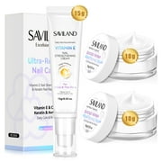 Saviland Nail Strengthening Cream with Vtamin E: Ultra-Repair Nail Strengthener for Nail Growth & Conditioning Cuticle Cream Nail Repair for Damaged Nails Nail Hard Nail Care