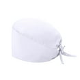 thumbnail image 1 of Saving Clearance 2025! Lisingtool Fashion Solid Scrub Cap Work Hat With Sweatband for Womens And Mens Promotion Sale, 1 of 1