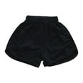 thumbnail image 1 of THDHVS Girls Bike Shorts,Toddler Girl Shorts,Solid Color Slub Cotton Shorts for Boys and Girls Casual Sportswear and Summer Everyday Comfortable Black, 1 of 3