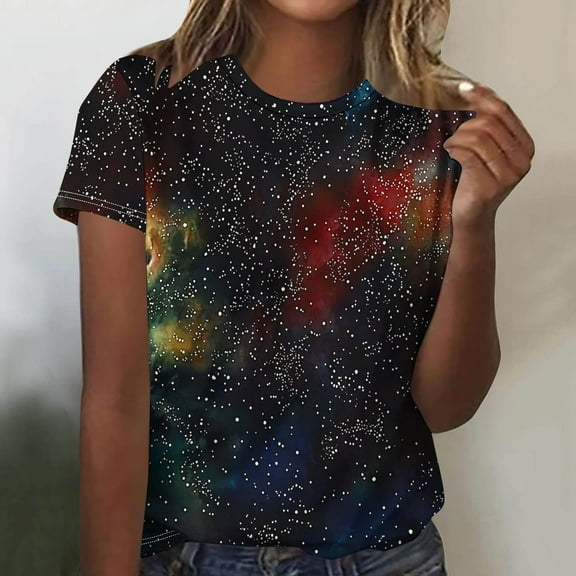 Saving 2025!Xixinqiwan Women's Tops,Women's Tunic Tops Summer Dressy Casual Blouses Business Outfits Plus Size Cap Sleeve Pleated Shirts