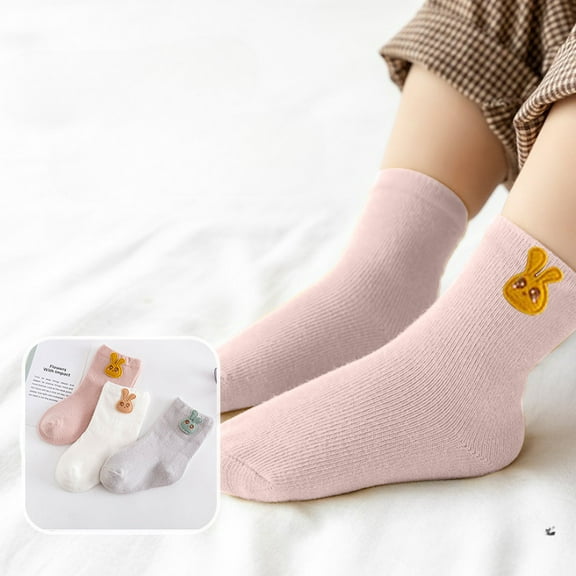 Saving Clearance!Compression Socks for Children Children's Socks Spring And Summer Children's Socks Baby Socks Boys Solid Color Socks Children's Socks