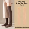 thumbnail image 1 of Compression Socks for Women Non-Slip Thickened Knee-High Socks, High Stockings With Warm And Plush Knee Pads And Bottom Socks, 1 of 2