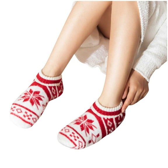 Saving Clearance!Compression Socks for Women Plush And Thickened Home Confinement Socks, Snow Socks, Sleep Carpet Socks