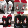 thumbnail image 1 of Saving Clearance!Compression Socks for Women Winter Cotton Socks For Men And Women Mid Tube Socks Ins Fashion Colored Breathable Socks, 1 of 4