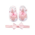 thumbnail image 1 of Kukoosong Toddler Sandals Baby Girls Boys Shoes Soft Sole Non-Slip Baby Toddler Sandals Pink 6-9 Months, 1 of 5