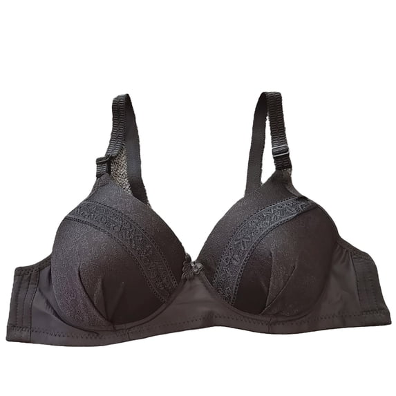 SROBPTY Womens Bras,Plus Size Summer Bras for Womens,Middle Aged And Elderly Bras Without Steel Rings Large Size Underwear Front Button Style Bra Comfortable Bra