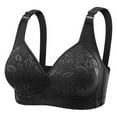 thumbnail image 1 of SROBPTY Womens Bras,Plus Size Summer Bras for Womens,Woman's Solid Color Embroidery Thin Style Ventilate Bra Without Steel Rim, 1 of 5
