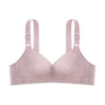thumbnail image 1 of SROBPTY Womens Bras Plus Size Summer Large Breasts Small Bras Large Cup Sizes Underwear Thin Styles Summer without Steel Rims, 1 of 4