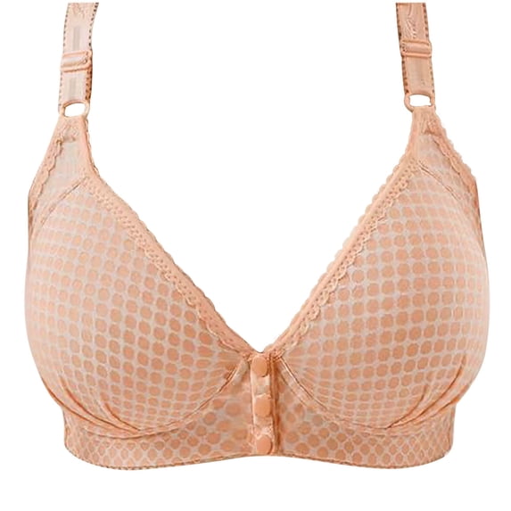 SROBPTY Womens Bras Plus Size Summer Nursing Bra Maternity Sleeping Underwear Large Cup No Underwear Women Daily Bra