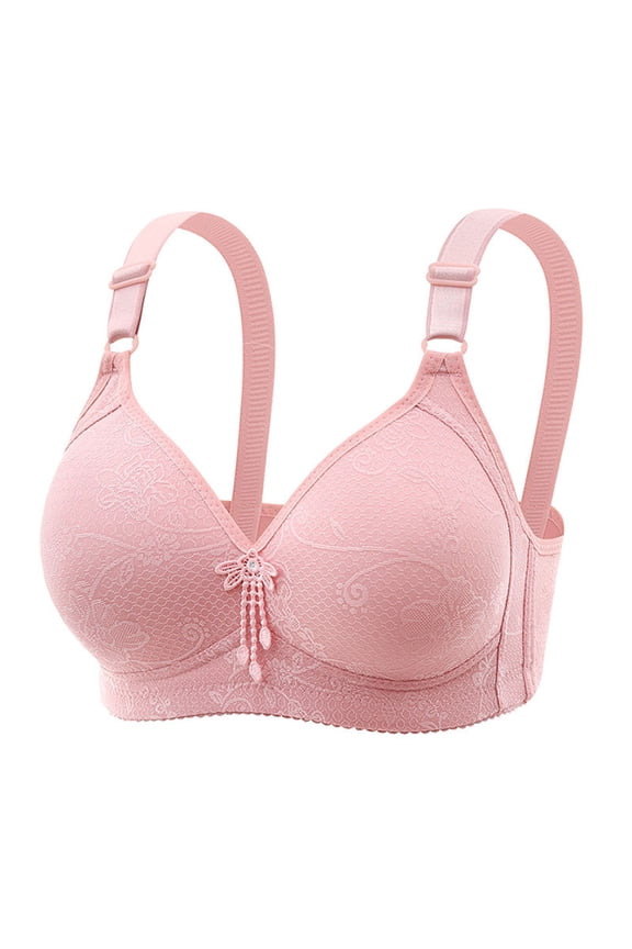 Womens Plus Size Summer Shaping Bras Bra Soild Underwear Bra Everyday Comfortable Breathable Bra Underwear