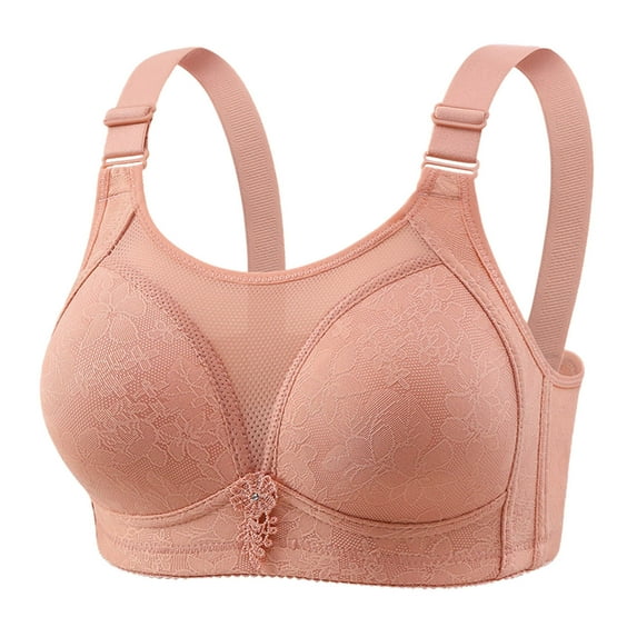 SWSTBBY Womens Bras,Shaping Plus Size Summer Bras for Womens,Women's Solid Color Maternity Sleeping Underwear No Underwear Women Daily Bra