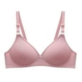 thumbnail image 1 of SWSTBBY Womens Bras,Shaping Plus Size Summer Bras for Womens,Women's Bra Soild Underwear Bra Everyday Small Cup Underwear, 1 of 5