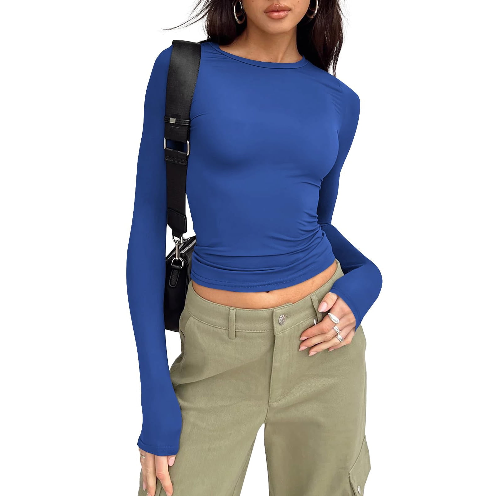 Saving Clearance! WEANT Womens Basic TShirts Scoop Neck Short Sleeve Crop Tops Cute Summer Tops