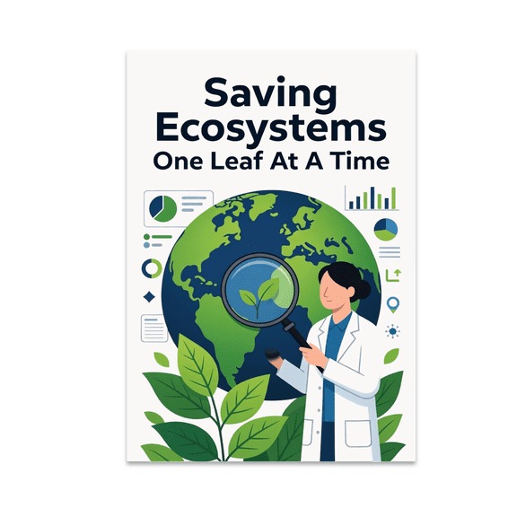 Saving Ecosystems One Leaf At A Time - Ecology Enthusiast - 13x19 Poster Print